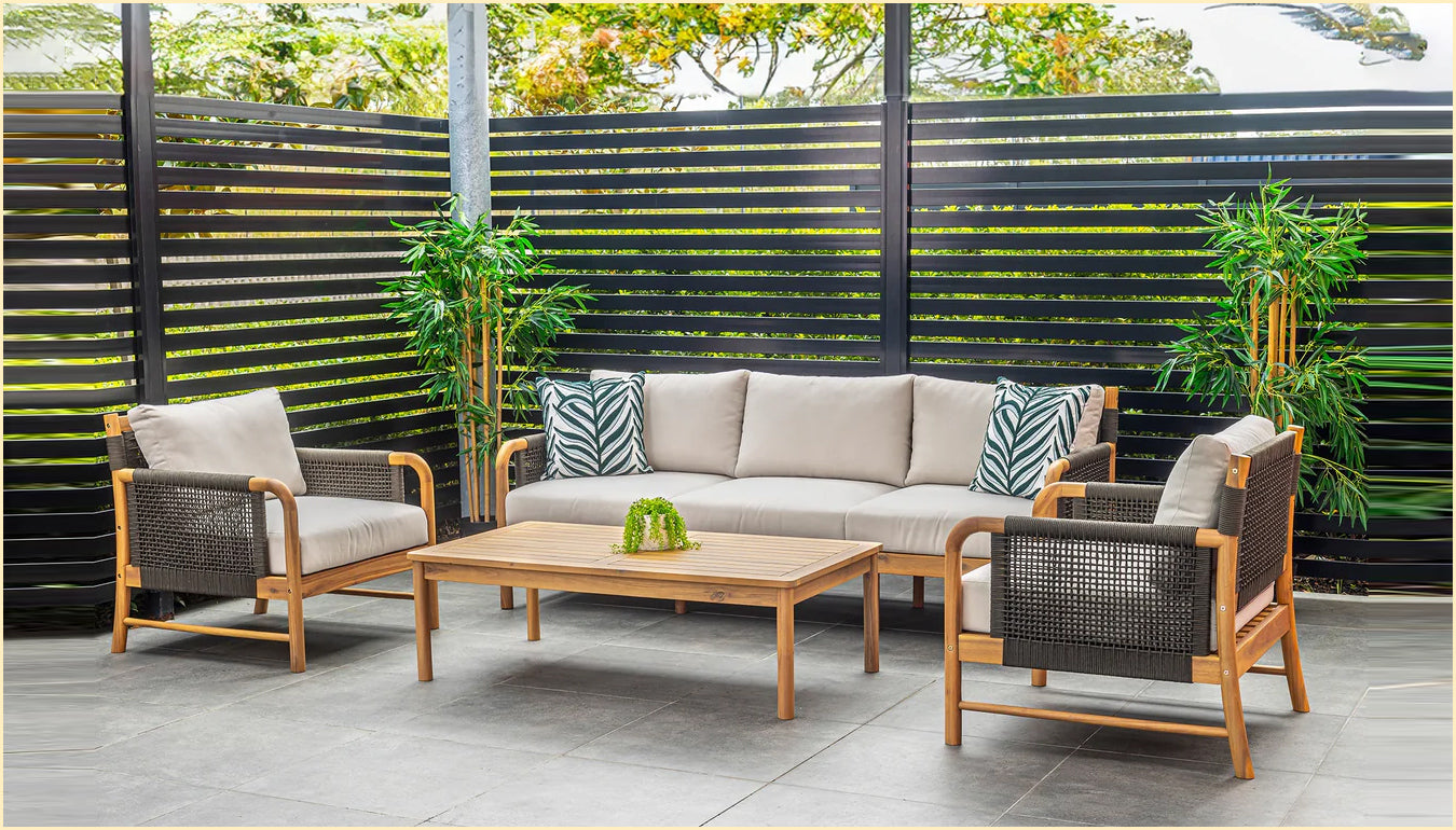 Denpasar 1+2+3 seater outdoor sofa lounge