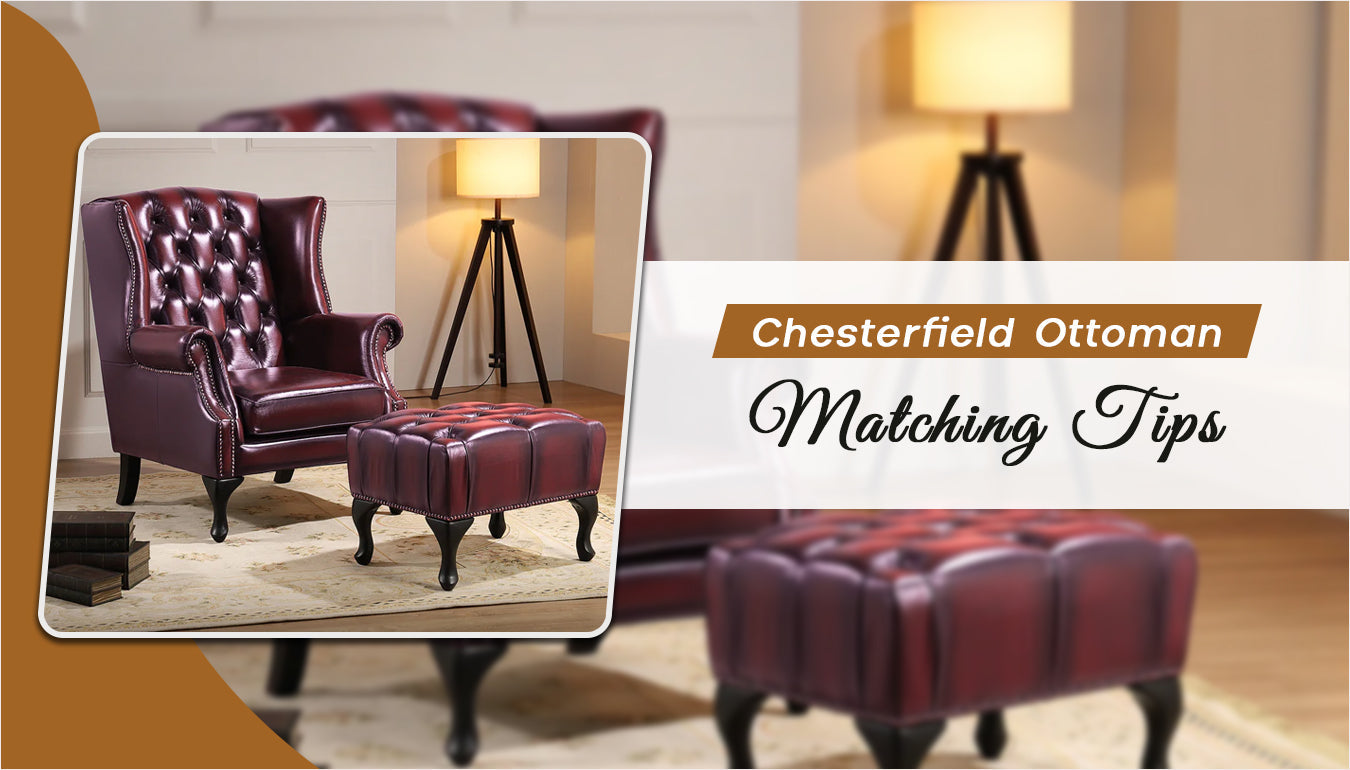 Chesterfield ottoman