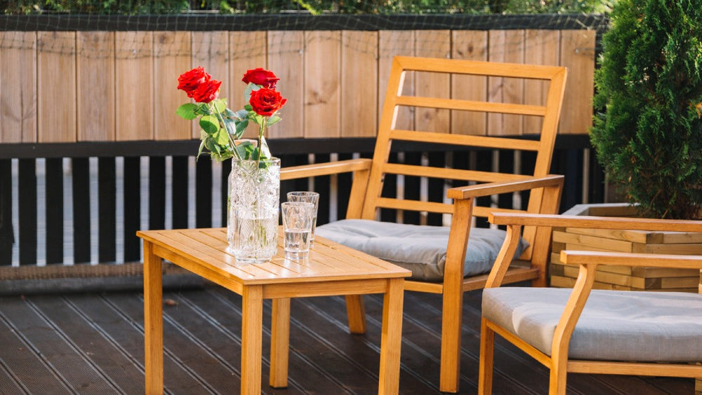 Stunning Elegant Outdoor Furniture For Small Spaces image