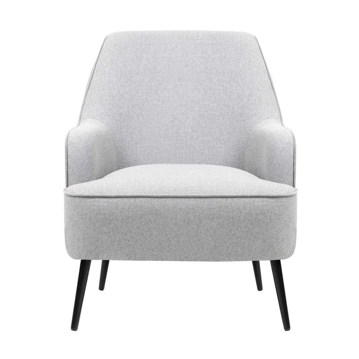 Abigail Premium Fabric Armchair Occasional Accent Tub Chair Grey