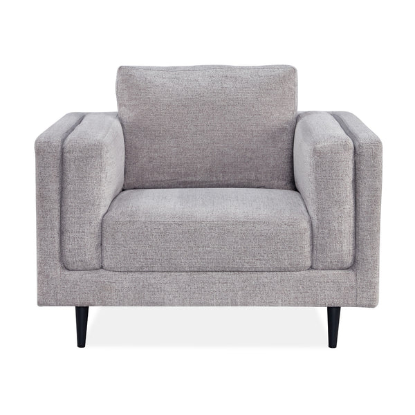 Almaty Fabric Armchair Occasional Arm Chair Quartz Light Grey