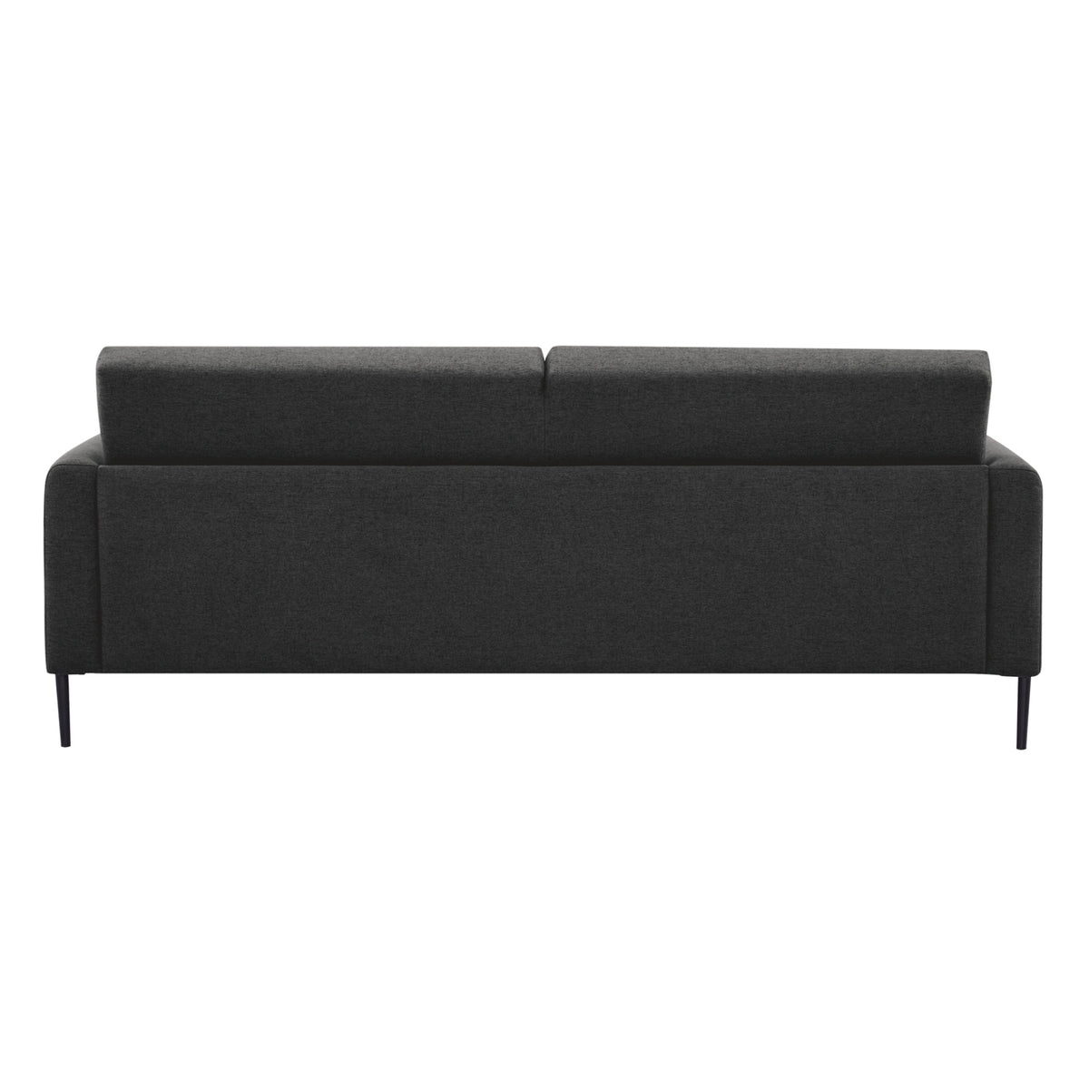 Ariya 3 Seater Fabric Sofa Charcoal