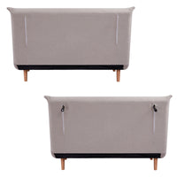 Audrey 2 Seater Sofa Bed Beige
