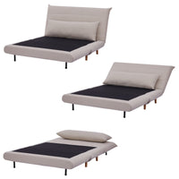 Audrey 2 Seater Sofa Bed Beige