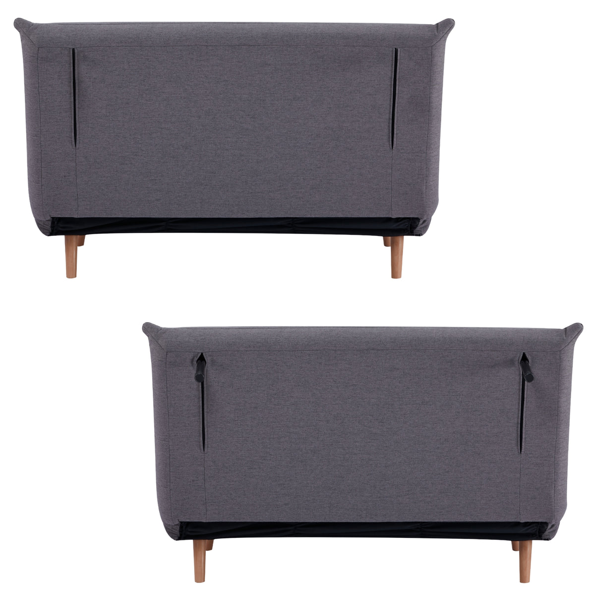 Audrey 2 Seater Sofa Bed Graphite
