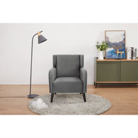 Bianca Accent Chair Armchair Mid Grey 