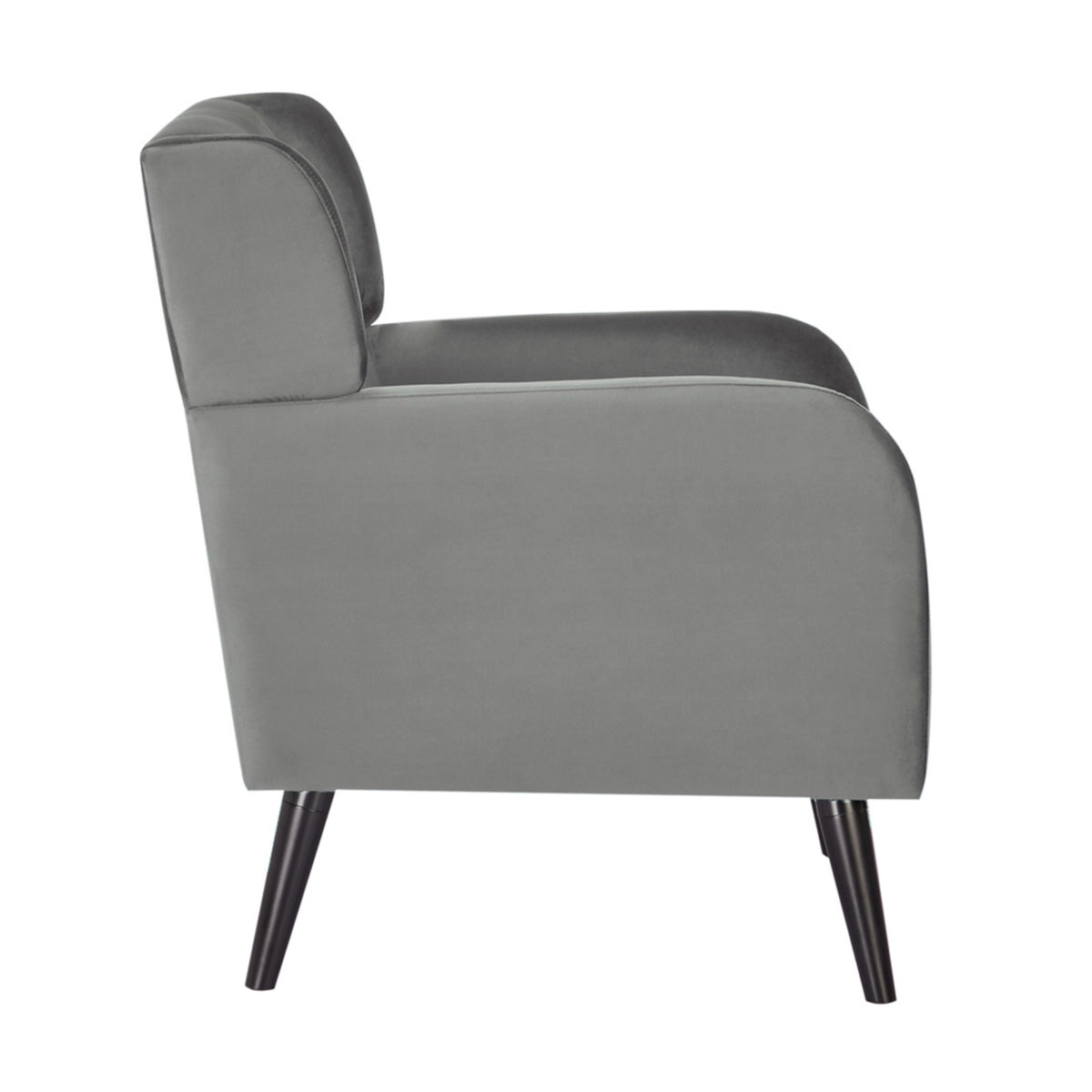 Bianca Accent Chair Armchair Mid Grey 