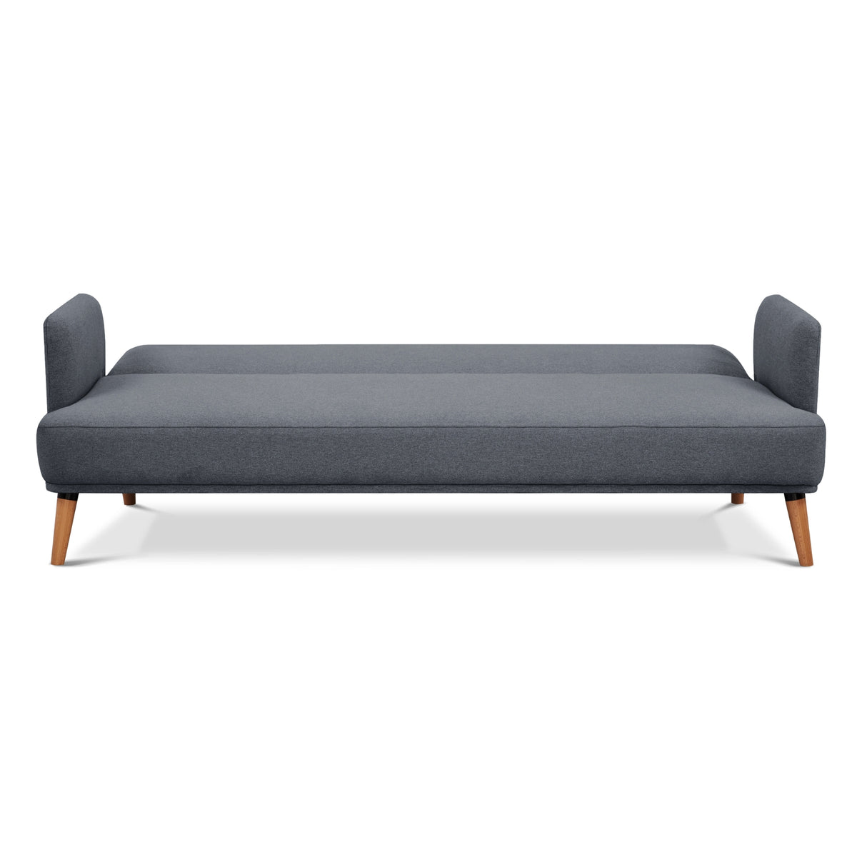 Brianna 3 Seater Fabric Sofa Bed Dark Grey