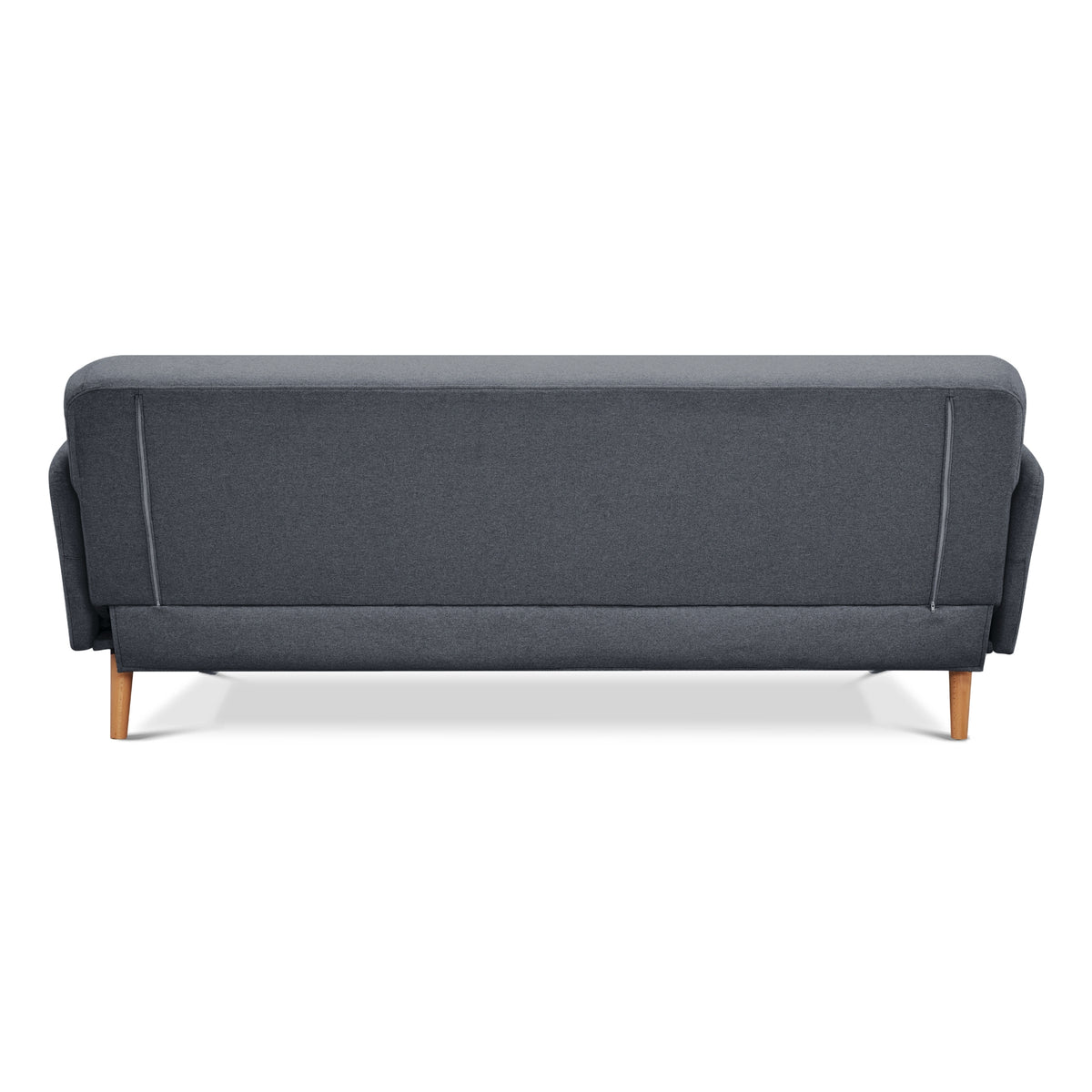 Brianna 3 Seater Fabric Sofa Bed Dark Grey