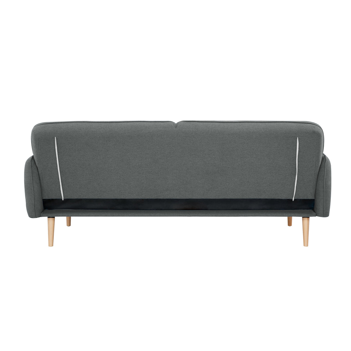Celia 3 Seater Fabric Sofa Bed Mid Grey
