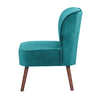 Drew Accent Chair Armchair Mid Blue 