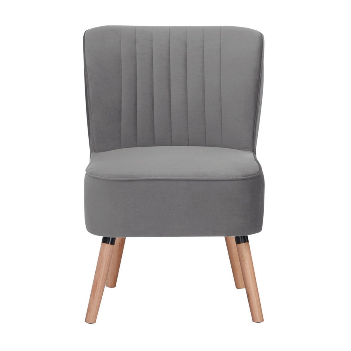 Drew Accent Chair Armchair Mid Grey 