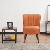 Drew Accent Chair Armchair Orange 
