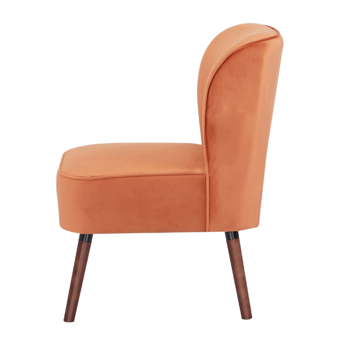 Drew Accent Chair Armchair Orange 