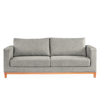 Emily Fabric Sofa 2 Seater Light Grey