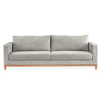 Emily Fabric Sofa 3 Seater Light Grey