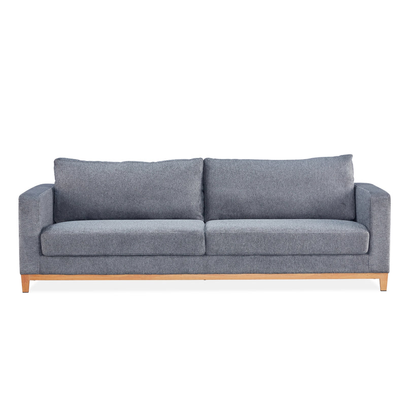 Emily Fabric Sofa 4 Seater Grey
