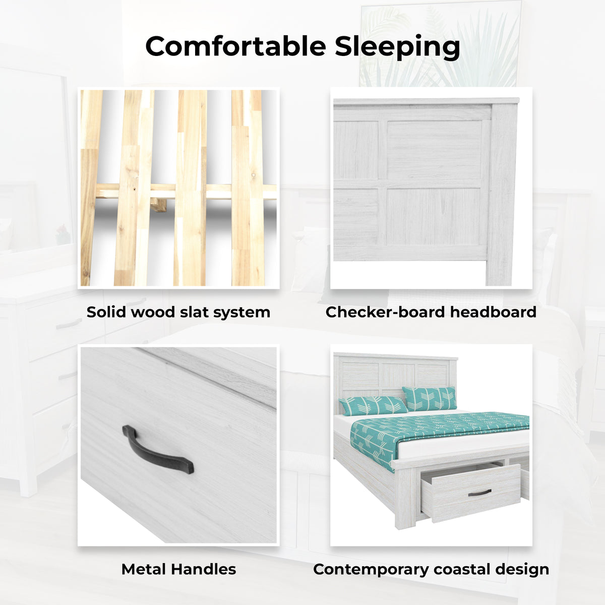 Foxglove Bed Frame Double