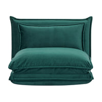 Happy Folding Sofa Bed Single Dark Green