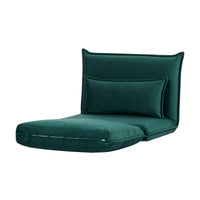 Happy Folding Sofa Bed Single Dark Green
