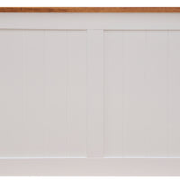 Harbourview Queen Bed Frame Brown White