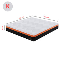 Heavenly Memory Foam Mattress King