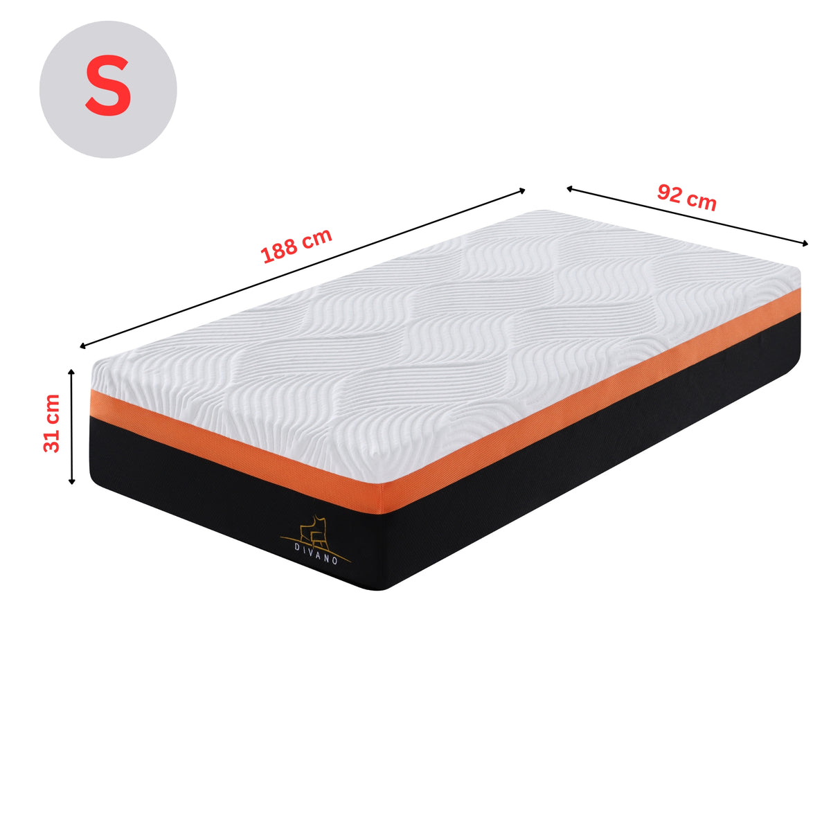Heavenly Memory Foam Mattress Single