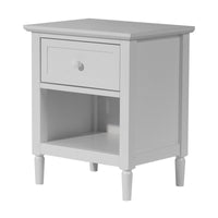 Hotham Bedside Table White