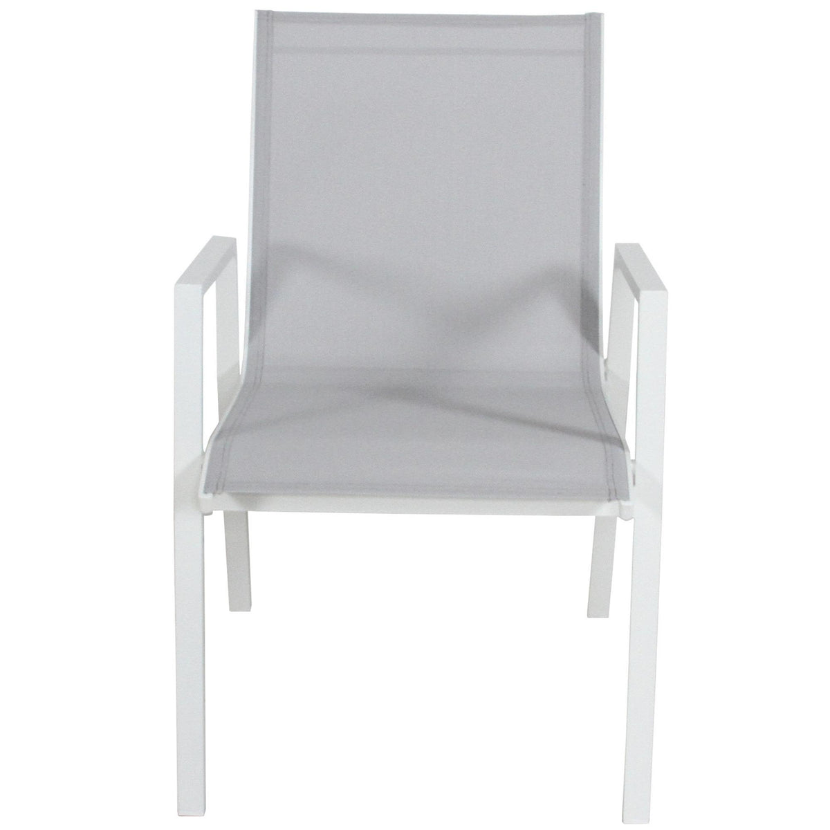 Iberia 13pc Outdoor Extensible Dining Table Chair Set White