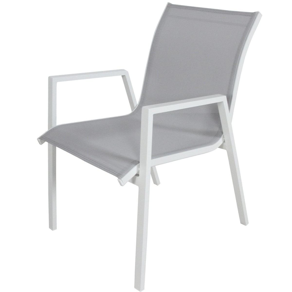 Iberia 13pc Outdoor Extensible Dining Table Chair Set White