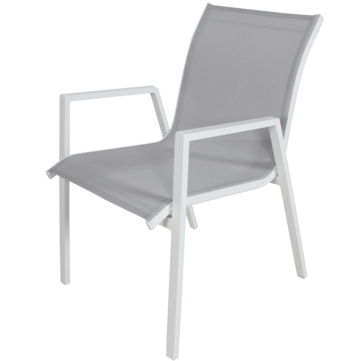 Iberia 13pc Outdoor Extensible Dining Table Chair Set White 