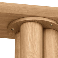 Imogen 160cm Console Hallway Entrance Table Natural