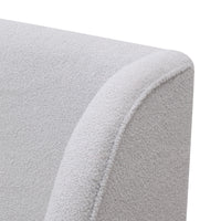 Jamar Fabric Bed Frame Grey King