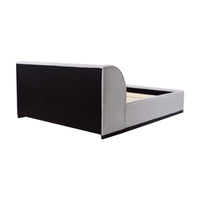 Jamar Fabric Bed Frame Grey Queen