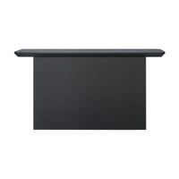 Jaya Wave 150cm Console Hallway Entrance Table Black