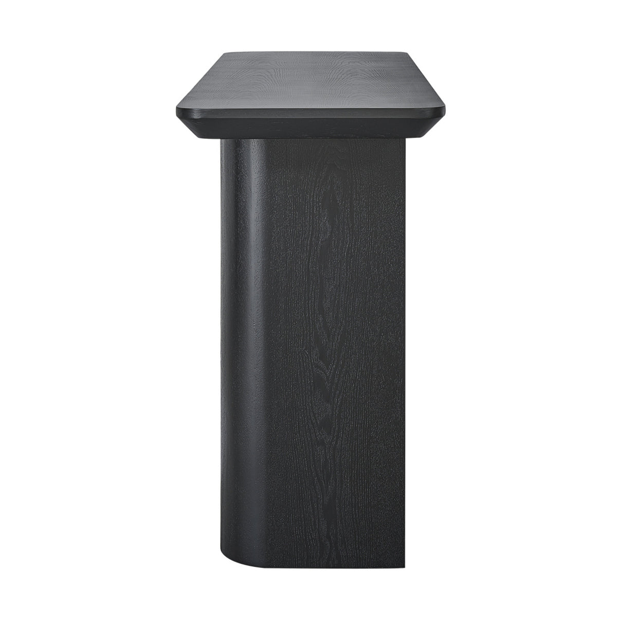Jaya Wave 150cm Console Hallway Entrance Table Black
