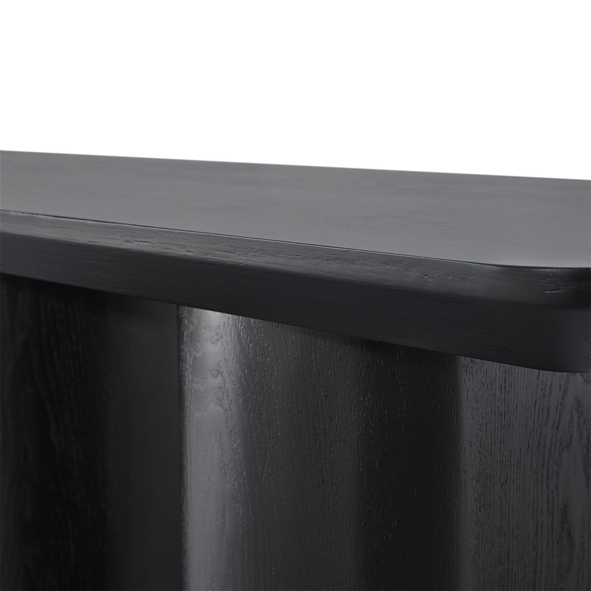 Jaya Wave 150cm Console Hallway Entrance Table Black