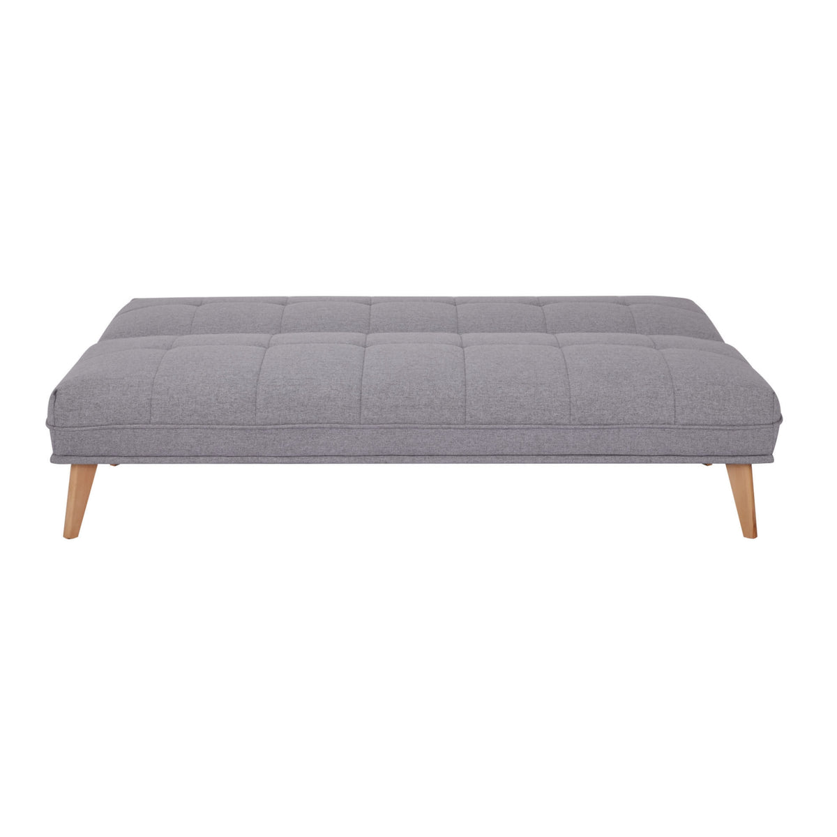 Jovie 3 Seater Fabric Sofa Bed Light Grey