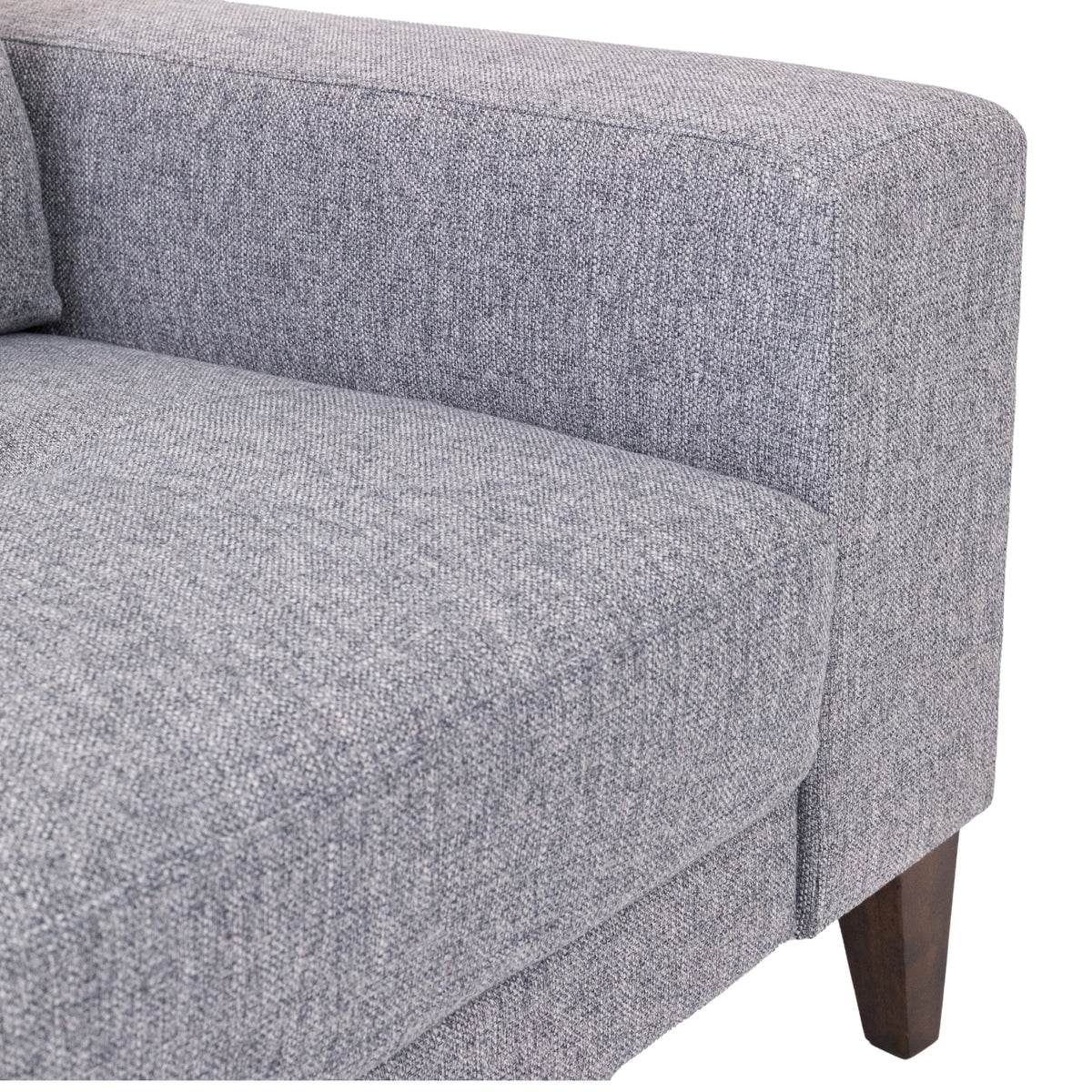 Juliet Fabric Chaise Sofa Left