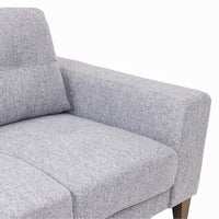 Juliet Fabric Chaise Sofa Right