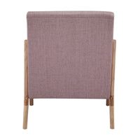 Kamden Pine Wood Armchair Pink