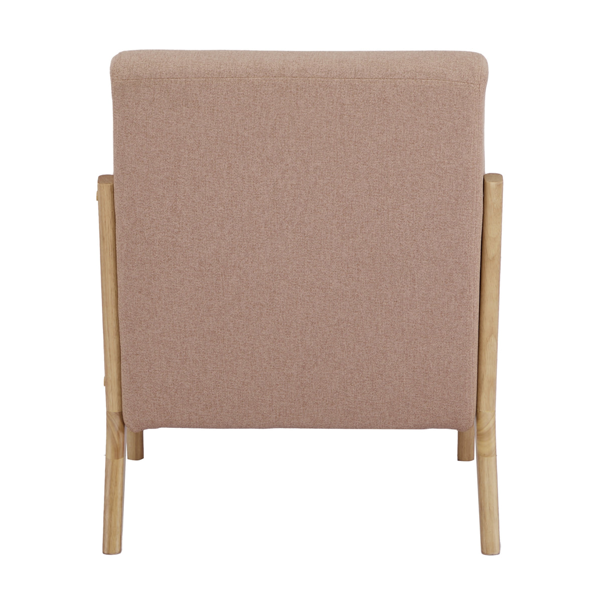 Kamden Pine Wood Armchair Light Pink