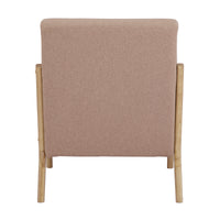 Kamden Pine Wood Armchair Light Pink
