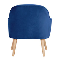 Keira Accent Chair Armchair Dark Blue 