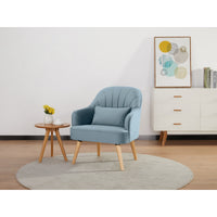 Keira Accent Chair Armchair Light Blue 