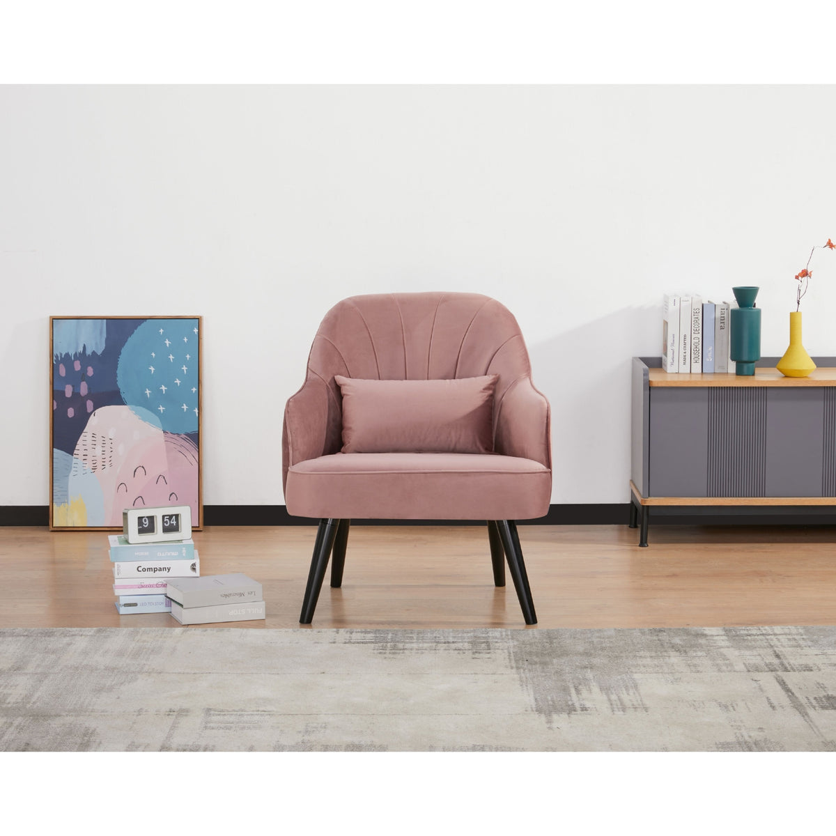 Keira Accent Chair Armchair Pink 