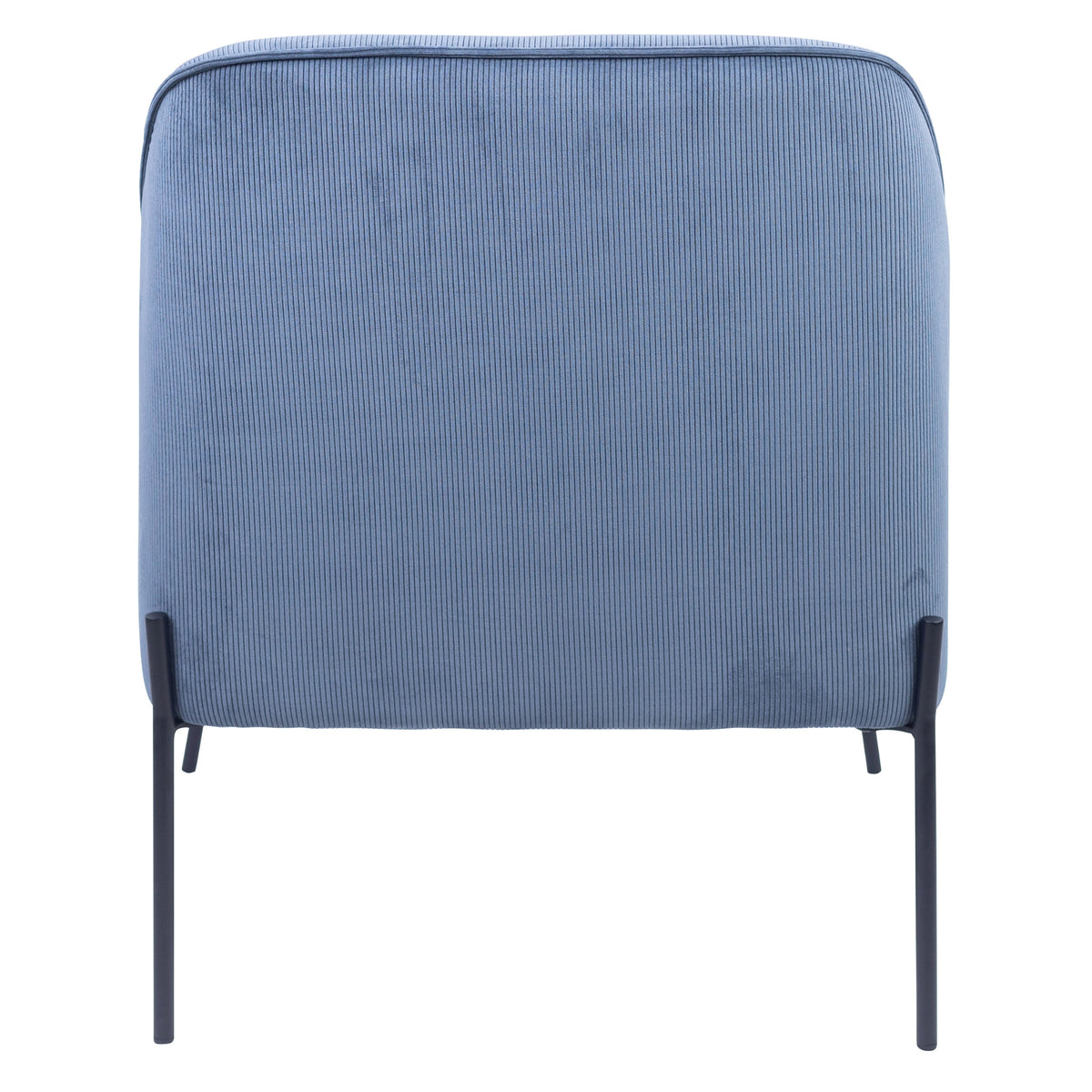 Leah Fabric Armchair Accent Chair Blue
