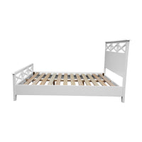 Maison Hampton King Bed Frame White