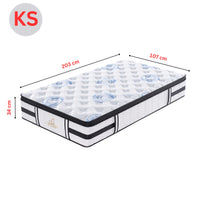 Majestic Rest 7 Zones Luxury Premium Firm Mattress King Single