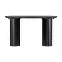 Marty 140cm Console Hallway Entrance Table Black